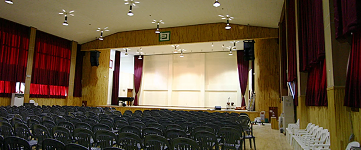 Малый концертный зал. Озвучивание линейными массивами Inter-M серии NLA